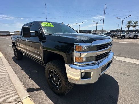 Used 2015 Chevrolet Silverado 2500 LTZ w/ Duramax Plus Package AWD/4WD image 8