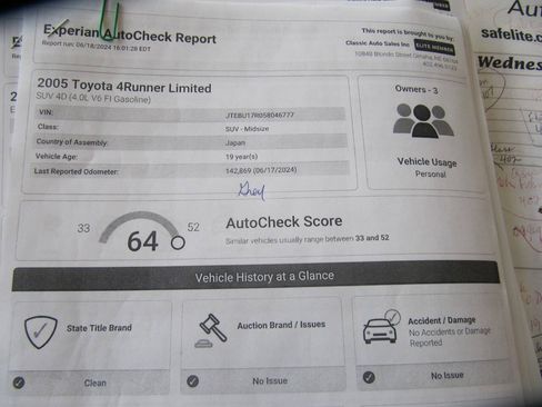 Used 2005 Toyota 4Runner Limited AWD/4WD image 25