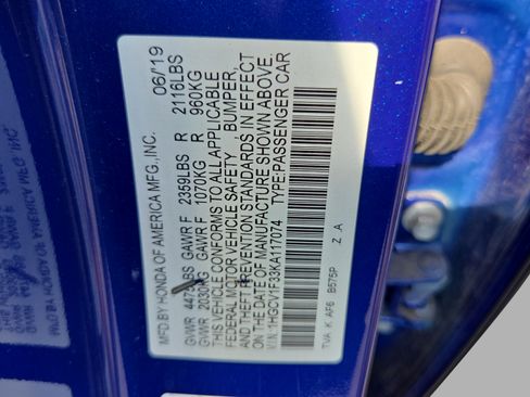 Certified 2019 Honda Accord Sport image 13