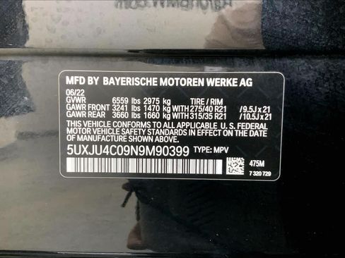 Used 2022 BMW X5 M50i w/ Premium Package AWD/4WD image 36