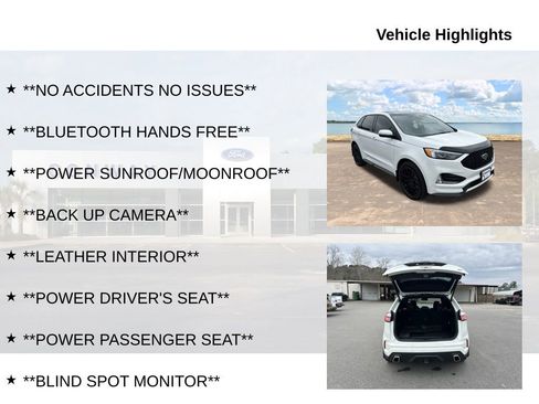 Used 2022 Ford Edge ST w/ Equipment Group 401A image 6