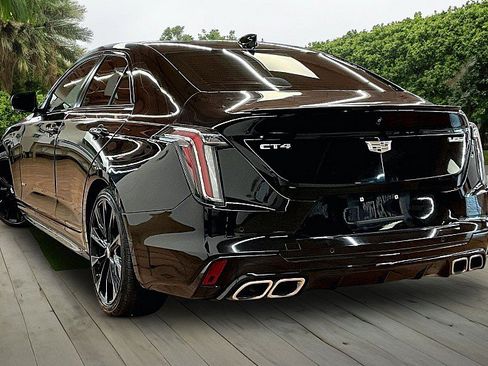 Used 2021 Cadillac CT4 V w/ Climate Package RWD image 10