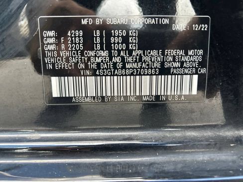 Used 2023 Subaru Impreza 2.0i AWD/4WD image 42