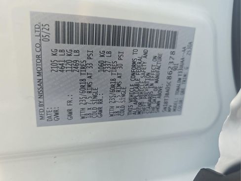 Used 2025 Nissan Rogue SV w/ SV Premium Package FWD image 9