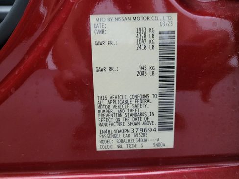 Used 2023 Nissan Altima 2.5 SV FWD image 33