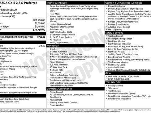 Certified 2025 MAZDA CX-5 AWD 2.5 S image 9