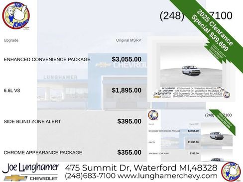 New 2025 Chevrolet Express 2500 w/ Enhanced Convenience Package RWD image 8