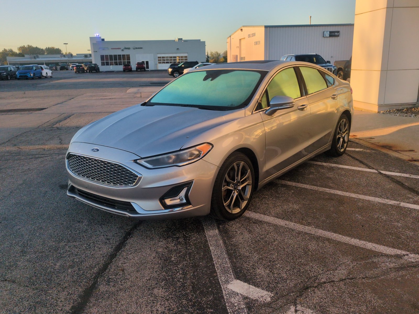Used 2020 Ford Fusion Titanium FWD image 1