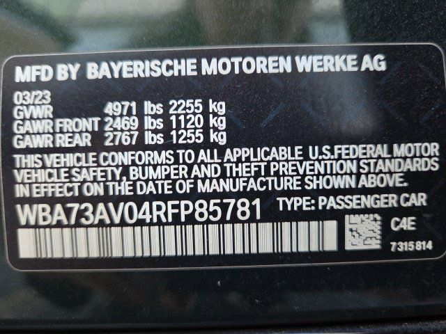 Used 2024 BMW 430i Gran Coupe xDrive w/ Premium Package AWD/4WD image 24