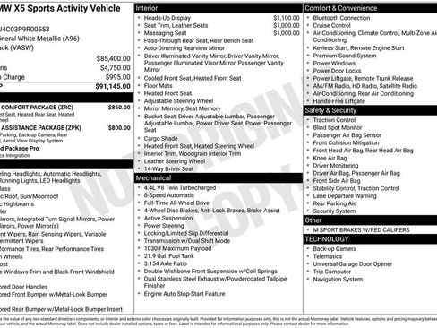 Used 2023 BMW X5 M50i w/ Climate Comfort Package image 5