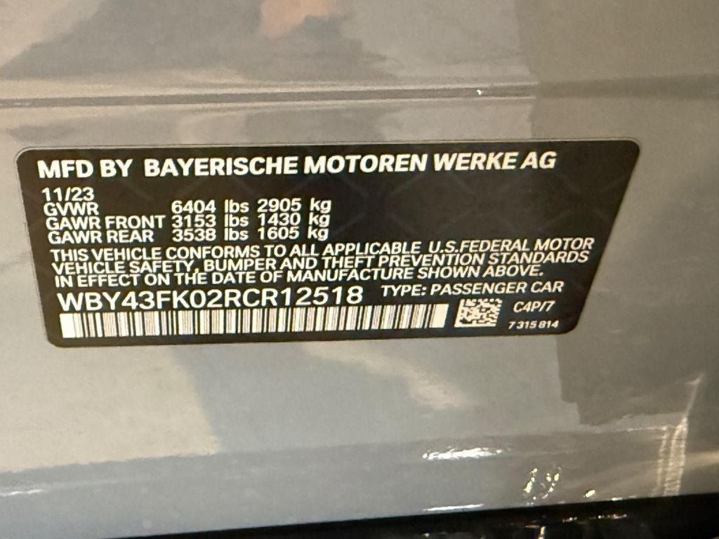 Certified 2024 BMW i5 M60 w/ Premium Package AWD/4WD image 23