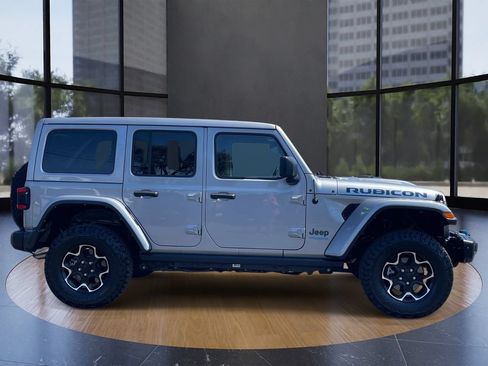 Used 2021 Jeep Wrangler Unlimited Rubicon 4xe w/ Steel Bumper Group AWD/4WD image 2