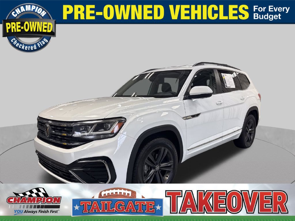 Used 2021 Volkswagen Atlas SE w/ Towing Package AWD/4WD 360° Tour