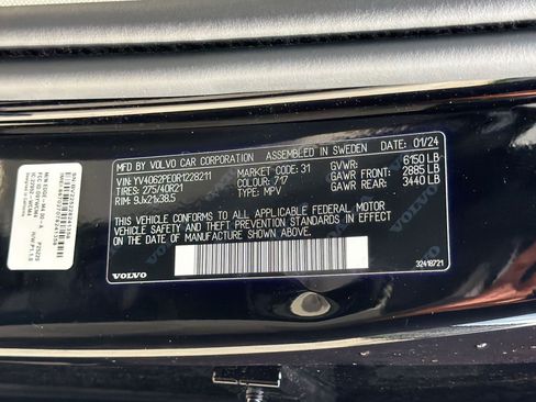 Used 2024 Volvo XC90 B6 Plus w/ Protection Package Premier AWD/4WD image 19
