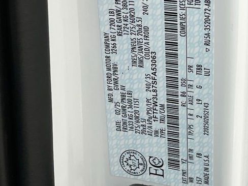 Used 2025 Ford F150 XLT w/ Equipment Group 302A MID image 33