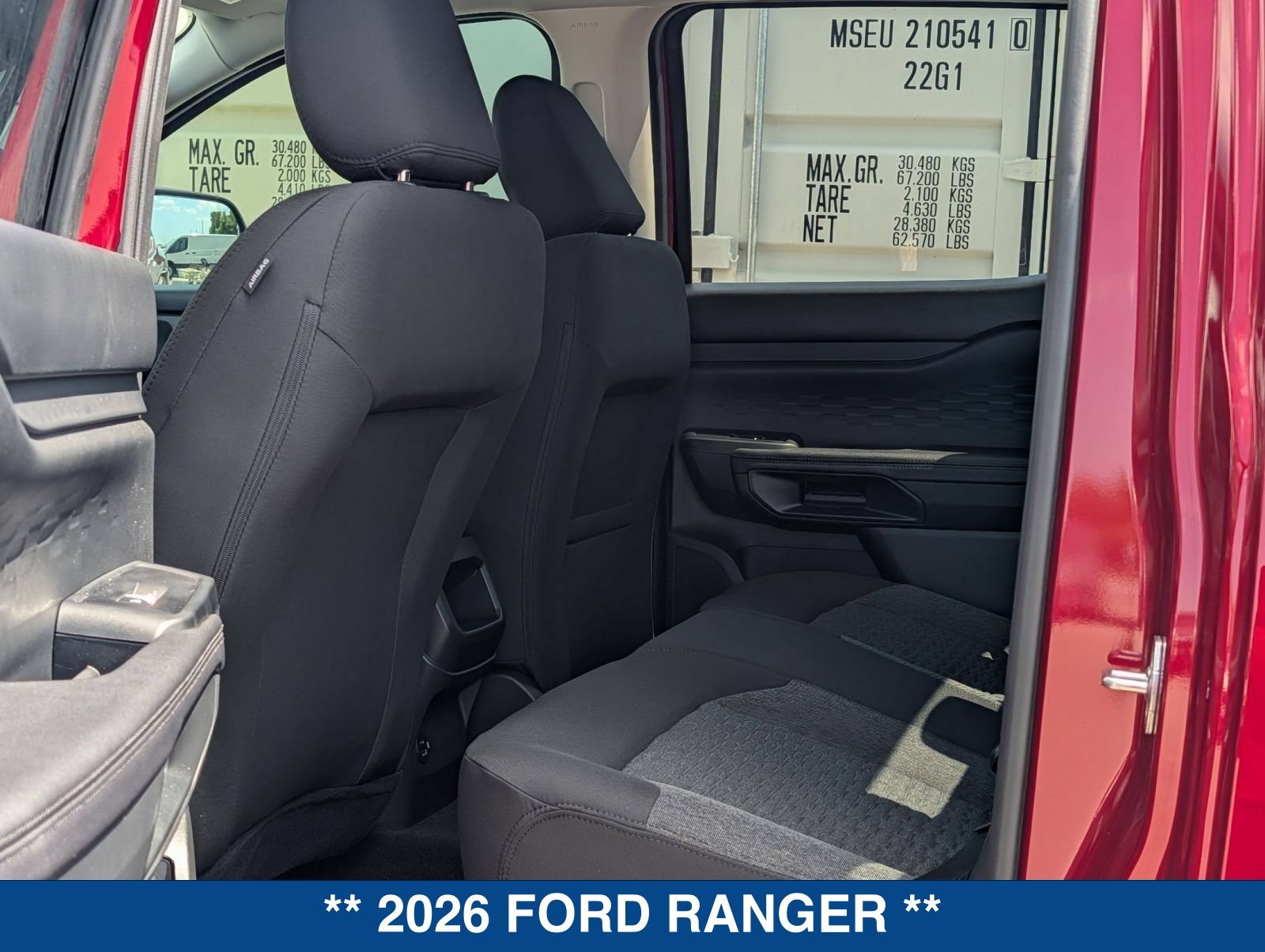 New 2026 Ford Ranger XLT w/ Black Appearance Package RWD image 26