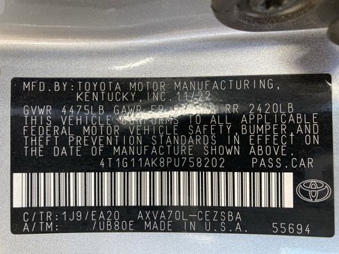 Used 2023 Toyota Camry SE image 42