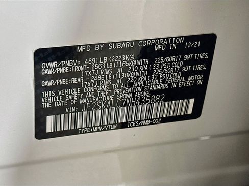 Used 2022 Subaru Forester Wilderness AWD/4WD image 12