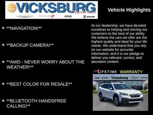 Used 2022 Subaru Outback Touring AWD/4WD image 7