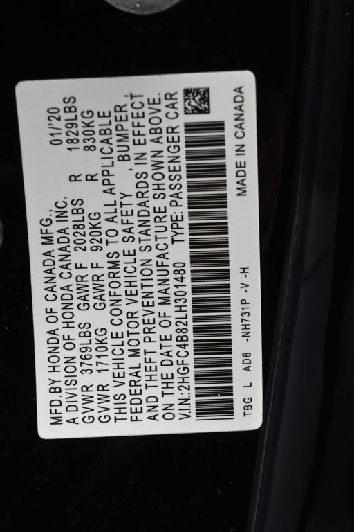 Used 2020 Honda Civic Sport image 14