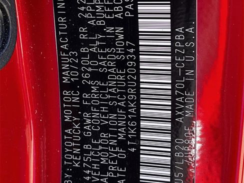 Used 2024 Toyota Camry XSE image 30