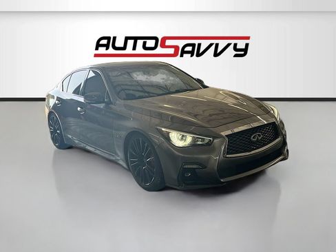 Used 2020 INFINITI Q50 Red Sport 400 w/ Proactive Package RWD image 1