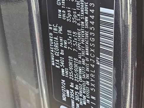 Certified 2025 Kia Sorento S w/ Panoramic Sunroof Package FWD image 15