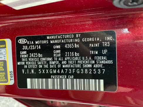 Used 2015 Kia Optima LX image 24