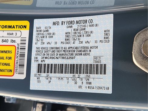 New 2026 Ford Bronco Sport Outer Banks w/ Outer Banks Tech Package+ image 17