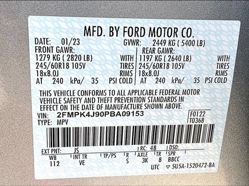 Certified 2023 Ford Edge SEL w/ Convenience Package AWD/4WD image 35