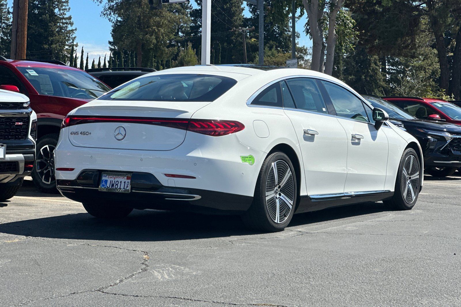 Used 2022 Mercedes-Benz EQS 450+ Sedan w/ Winter Package image 4