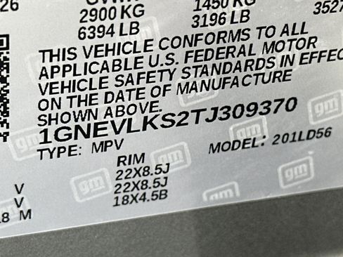 New 2026 Chevrolet Traverse RS w/ LPO, Floor Liner Package AWD/4WD image 32