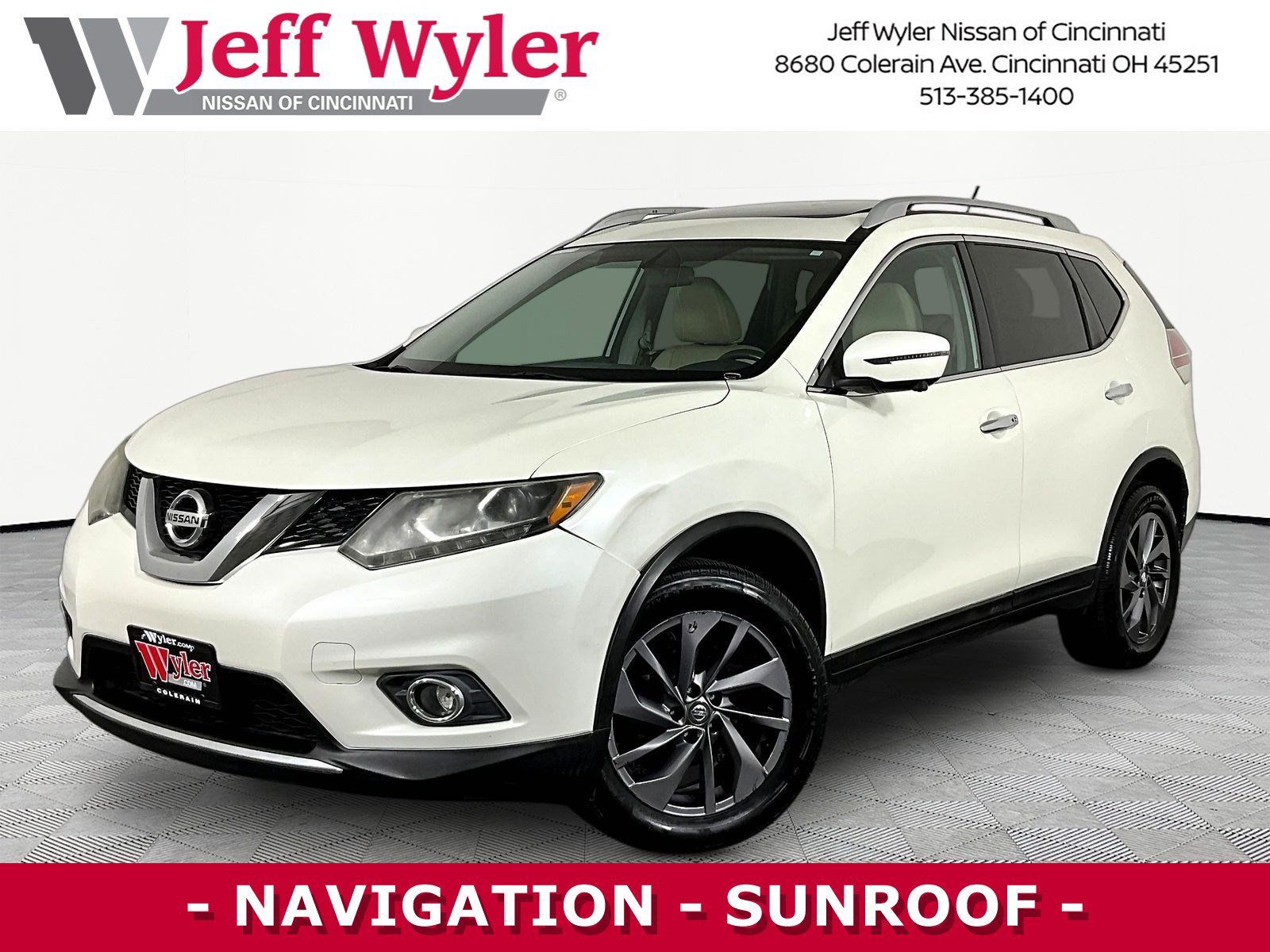 Used 2016 Nissan Rogue SL w/ SL Premium Package AWD/4WD image 1