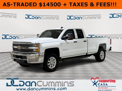 Used 2018 Chevrolet Silverado 2500 W/T w/ Snow Plow Prep Package