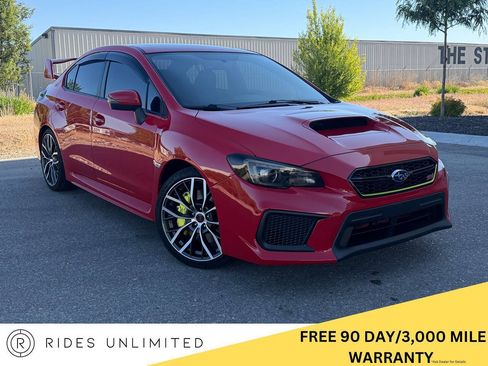 Used 2020 Subaru WRX STI Limited w/ Popular Package #3 (IZT) AWD/4WD image 1