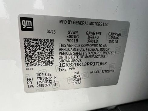 Used 2023 GMC Yukon Denali AWD/4WD image 61