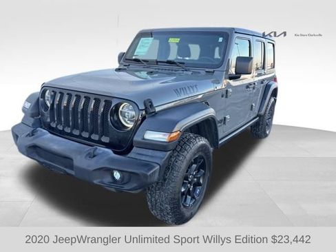 Used 2020 Jeep Wrangler Unlimited Willys image 4