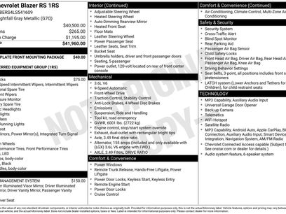 Used 2020 Chevrolet Blazer RS