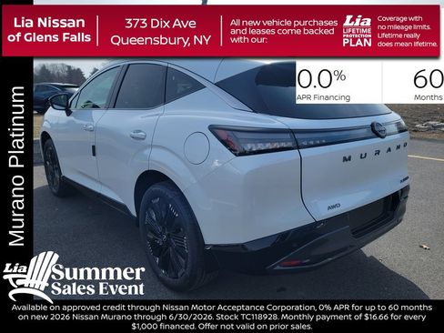 New 2026 Nissan Murano Platinum w/ Cargo Package AWD/4WD image 5
