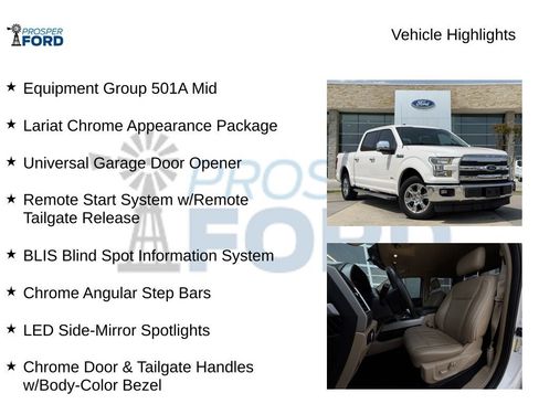 Used 2017 Ford F150 Lariat RWD image 5