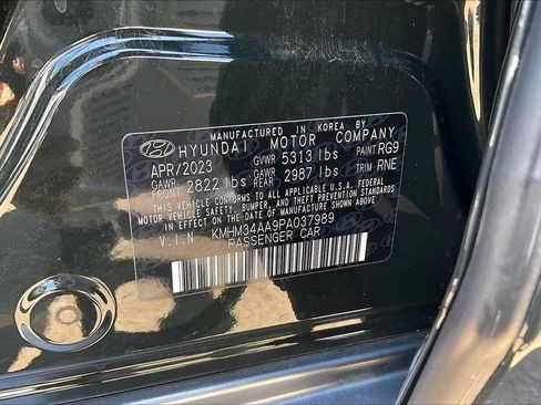 Used 2023 Hyundai Ioniq 6 SEL w/ Cargo Package RWD image 7