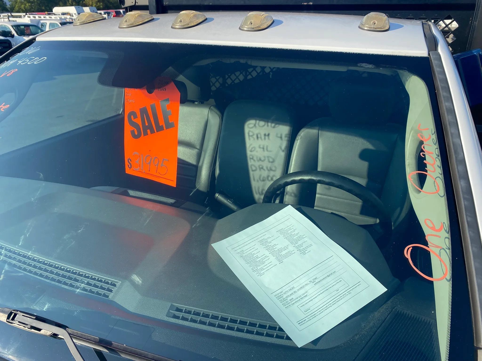 Used 2016 RAM 4500 Tradesman RWD image 4