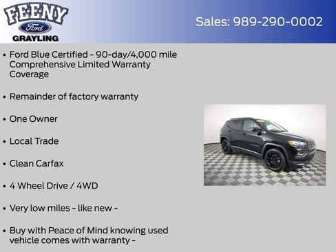 Used 2024 Jeep Compass Latitude w/ Convenience Group AWD/4WD image 4