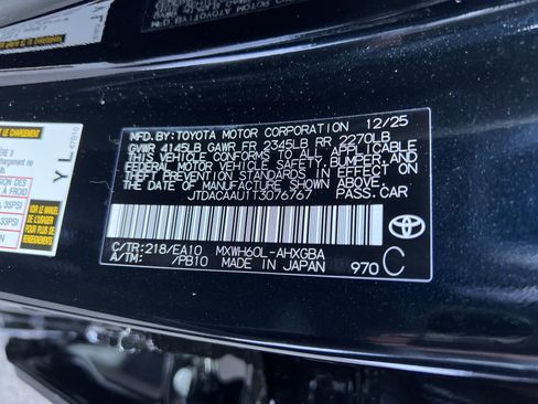 New 2026 Toyota Prius XLE image 8