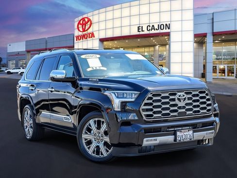 Certified 2025 Toyota Sequoia Capstone AWD/4WD image 1