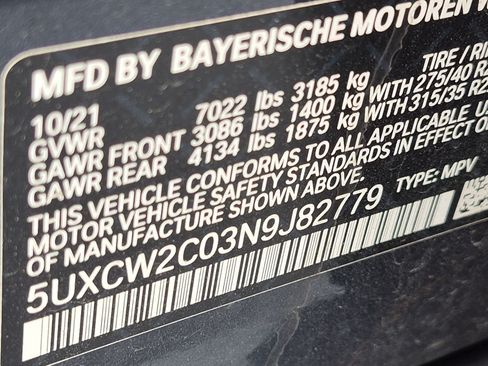 Used 2022 BMW X7 xDrive40i w/ M Sport Package AWD/4WD image 36