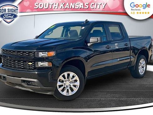 Used 2021 Chevrolet Silverado 1500 Custom w/ LPO, Dark Essentials Package image 1