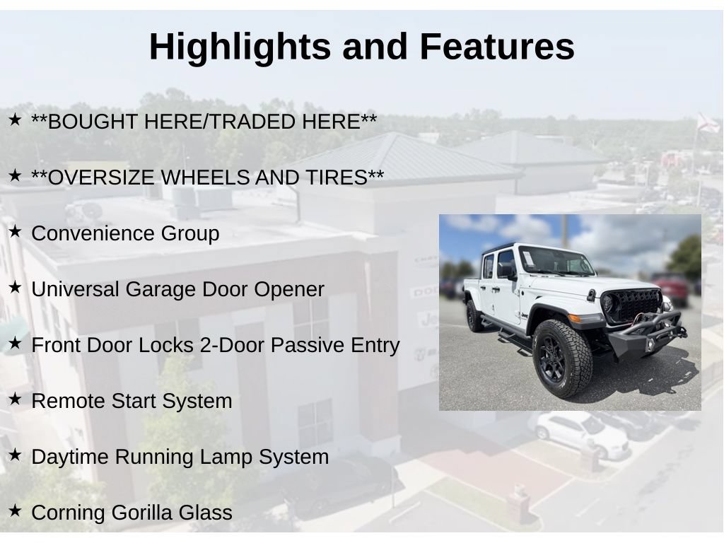 Used 2025 Jeep Gladiator Mojave AWD/4WD image 5
