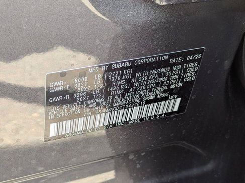 Used 2026 Subaru Ascent Limited AWD/4WD image 46