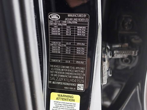 Used 2020 Land Rover Range Rover Evoque S image 40